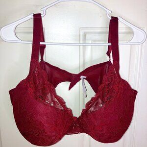 Auden Burgundy Lace Sublime Bra 44DDD